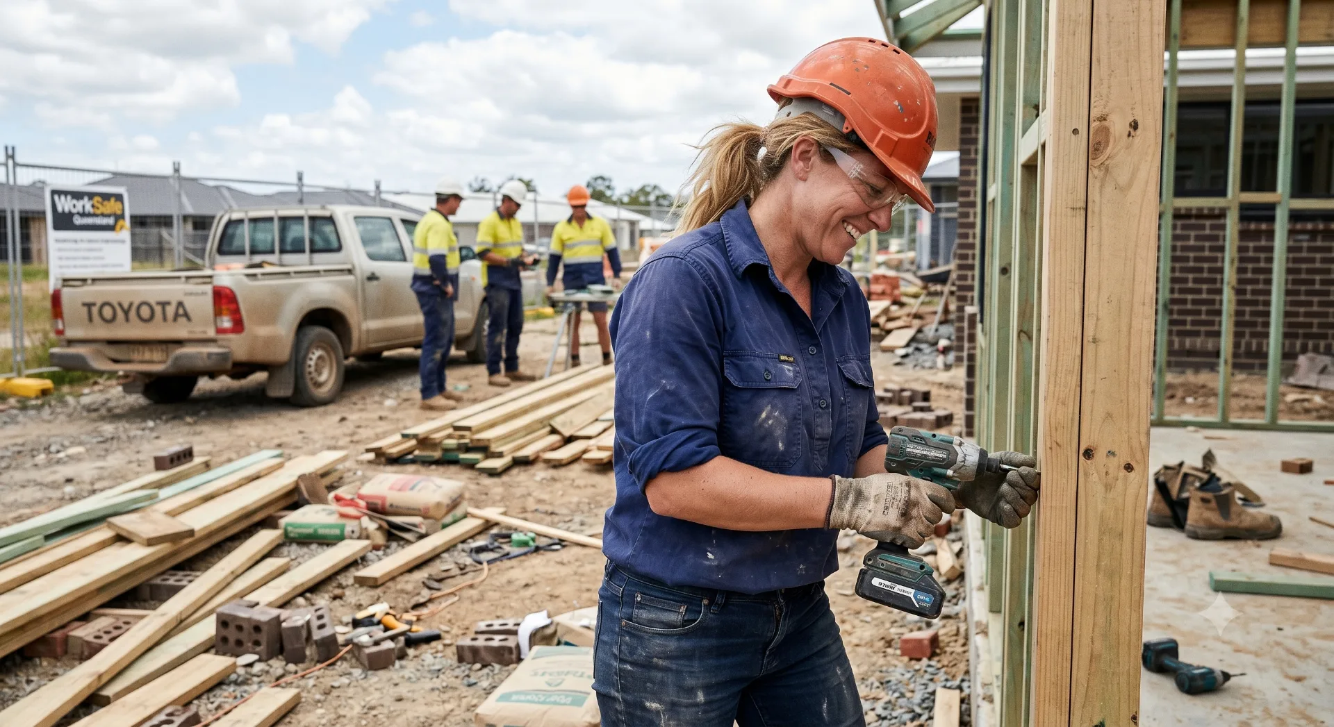 Why more women are thriving on Aussie build sites
